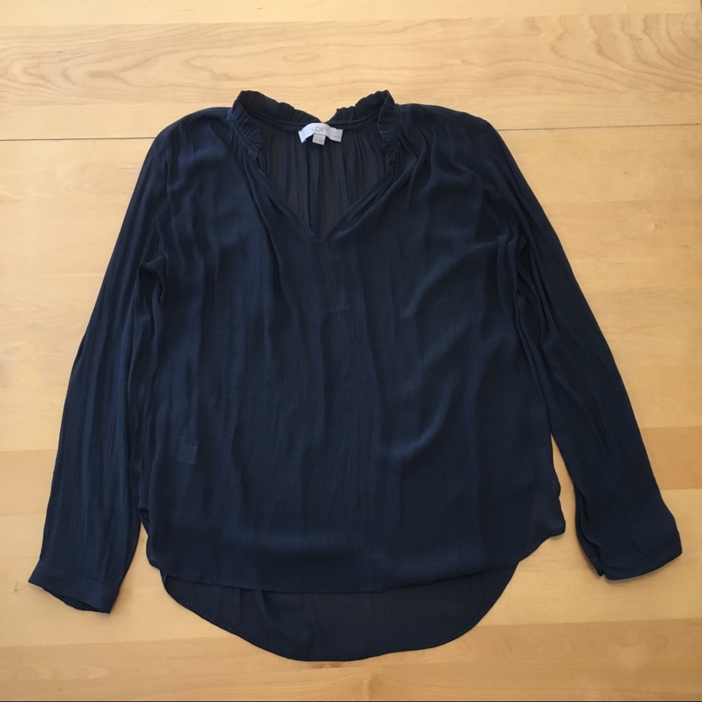 Flowy Ann Taylor Loft Blouse